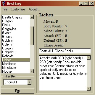 Click here to download the Bestiary.